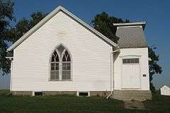 Prairie Center Methodist Episcopal Church and Pleasand Hill Cemetery