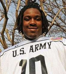 Seantrel Henderson at the Pentagon