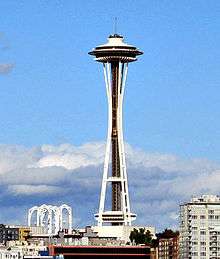 The space needle in Seattle, Washington.