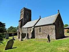 St Matthews Church in Butterleigh