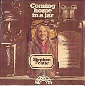  Steve Foster coming Home In a Jar Record Cover