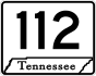 State Route 112 primary marker