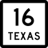 Texas route marker