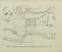 A map of the Chetro Ketl fields