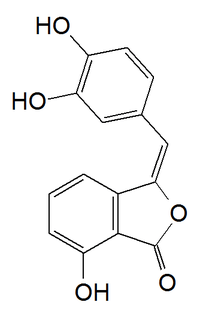 Chemical structure of thunberginol F