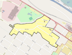 Map of district boundaries