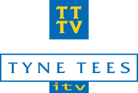 A small version of the 1970s logo is in the centre of the frame. Beneath are the captions "Tyne Tees", "ITV1" and "itv.com"