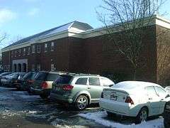 Exterior of Williams Hall, December 2010